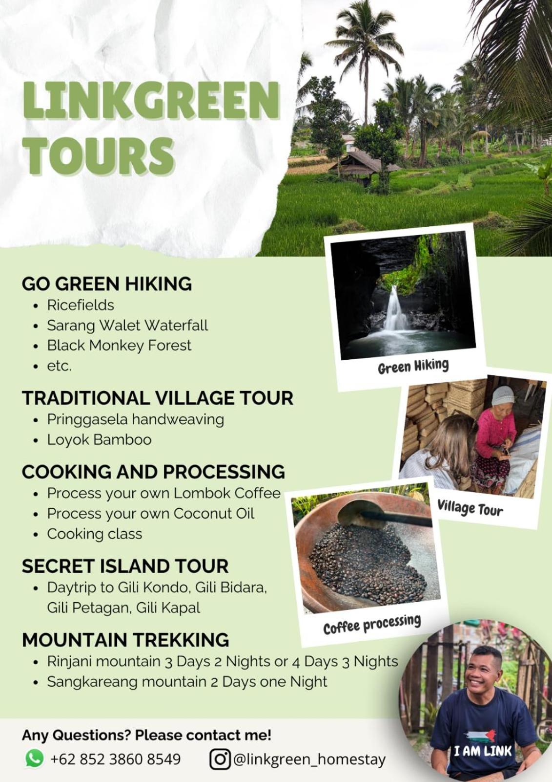Linkgreen Homestay Lombok Tetebatu Exterior photo